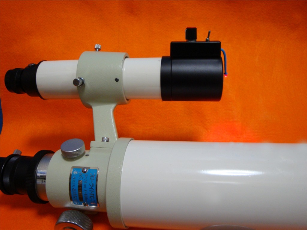 ファインダー用照明装置&極軸望遠鏡照明装置  Finder lighting device & polar axis telescope lighting deviceの画像1