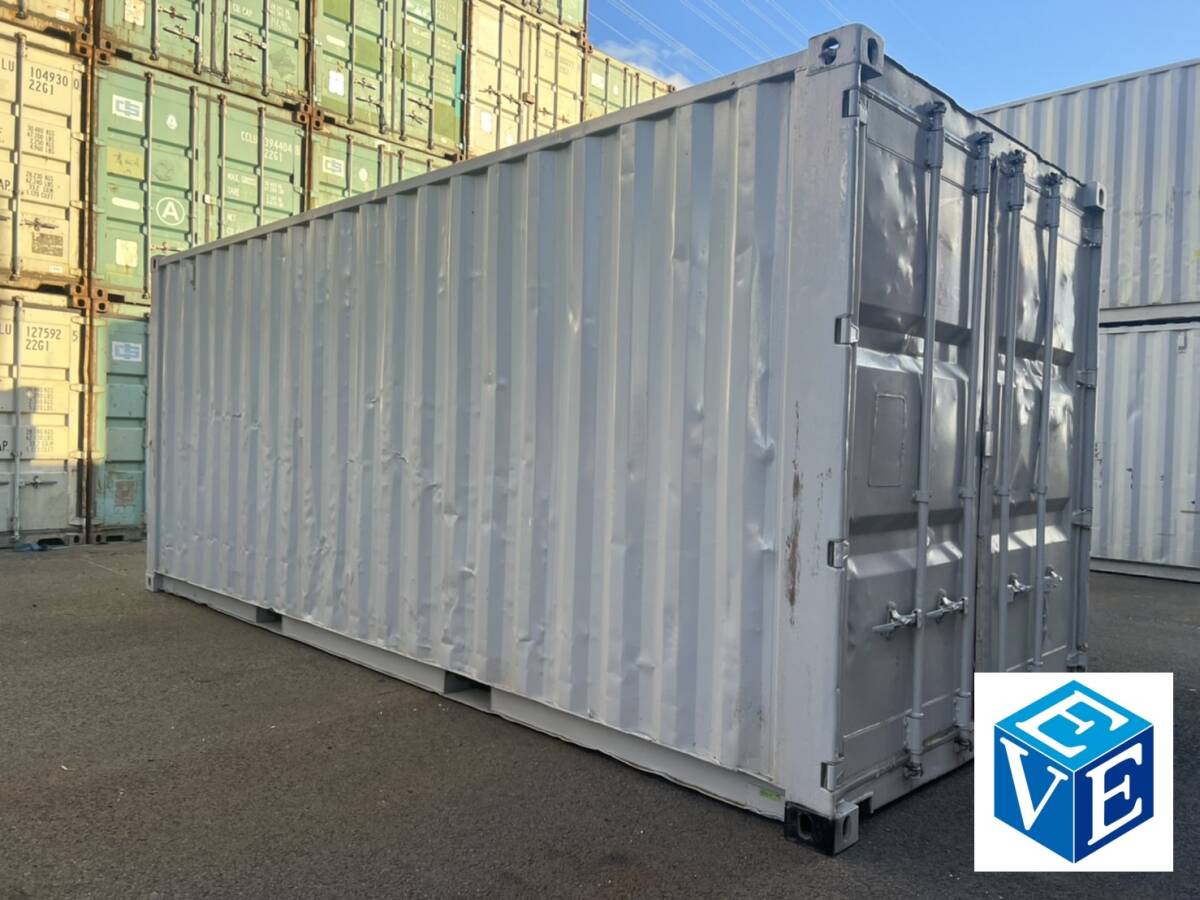 [ Aichi departure ] used freight container 20 feet size W6,058×D2,438×H2,591 temporary. warehouse storage room bike garage garage 20F sea con prefab container 