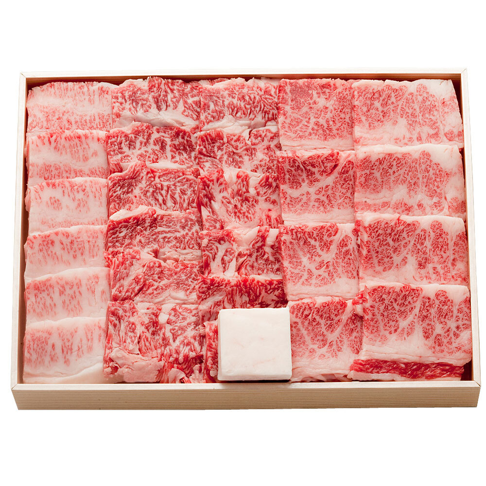  three-ply pine . cow rose yakiniku for 600g (A4 etc. class and more / certificate attaching )