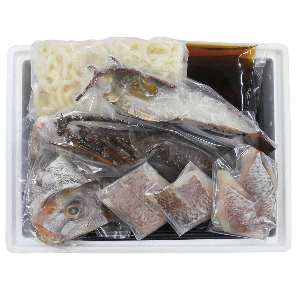 徳島 「吟月」 天然伊勢海老と鯛の祝い鍋_画像3