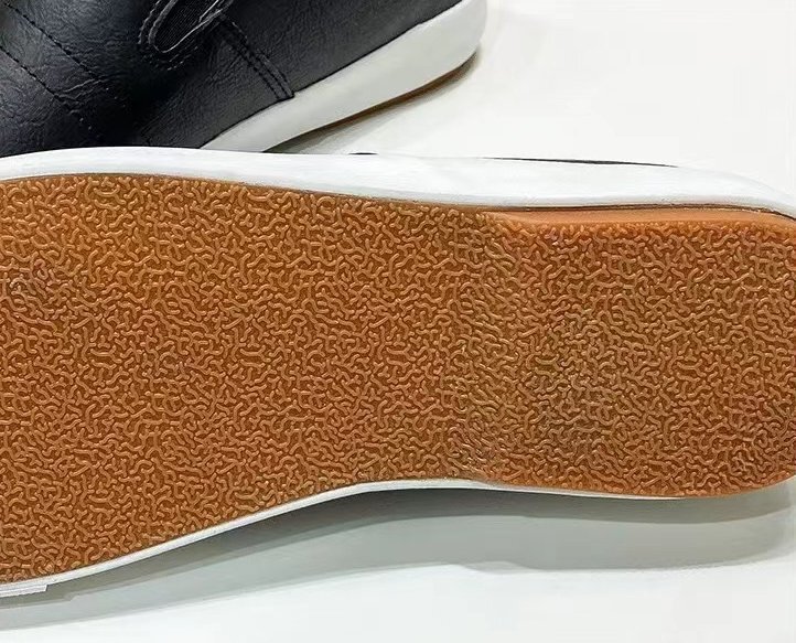 スリッポン スニーカー メンズ メンズシューズ コンフォート 革靴 PU革 厚底 シンプル 防滑ソール ブラック27cmの画像9