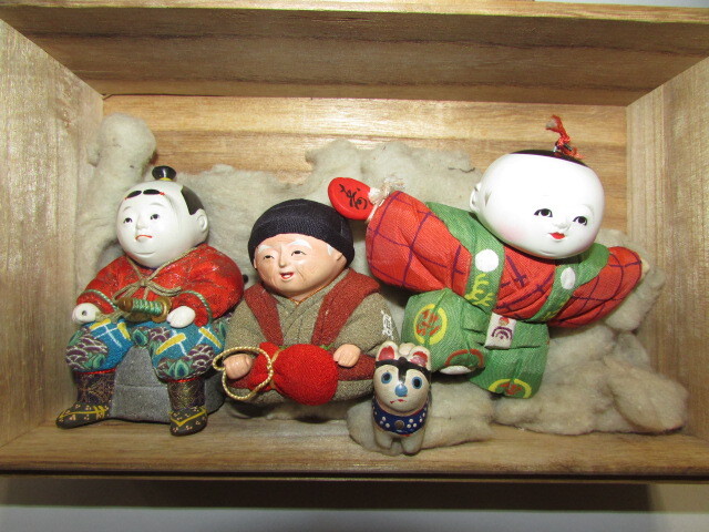 即決(会津若松の旧家より・蔵出し)明治時代・桃太郎と爺附・印 即決(会津若松の旧家より・蔵出し)明治時代・桃太郎と爺附・印