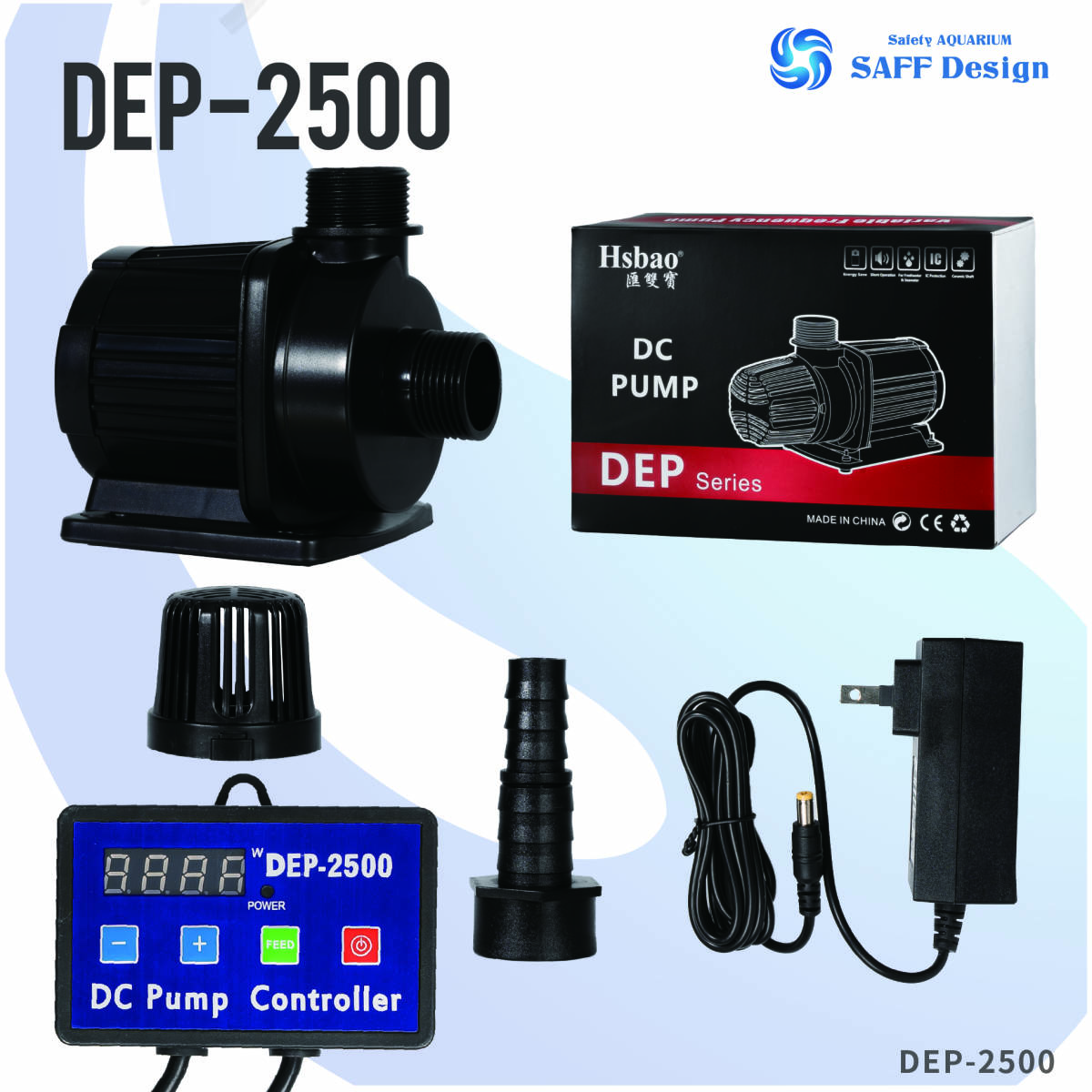 [ Revue campaign *1 months guarantee ]Hsbao company manufactured DEP-2500 2500L/H (JEBAO DCS-3000.. goods )DC pump submerged pump 