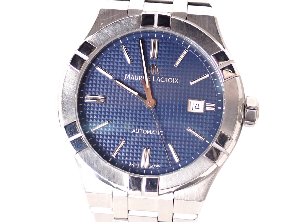 定価31万程 MAURICE LACROIX(モーリス・ラクロア) アイコン AI6008 SS AT 自動巻き