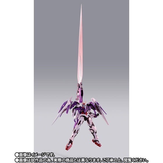 4-17-9 新品未使用 抽選販売 当選品 METAL BUILD 10th Anniversary トランザムライザー Full Particle ver.（事後販売）ガンダム プラモの画像2