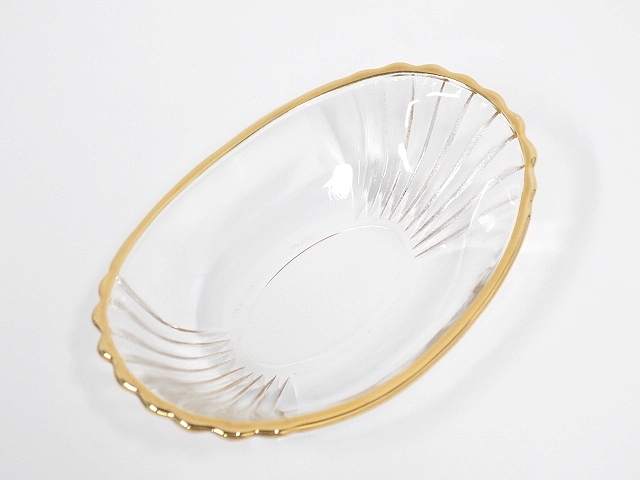 【送料別】★SOGA 曽我ガラス FLANDOL オーバル皿 30点(5箱)セット ガラス皿 小皿 日本製 ブランド ガラス食器:240412-R5の画像2