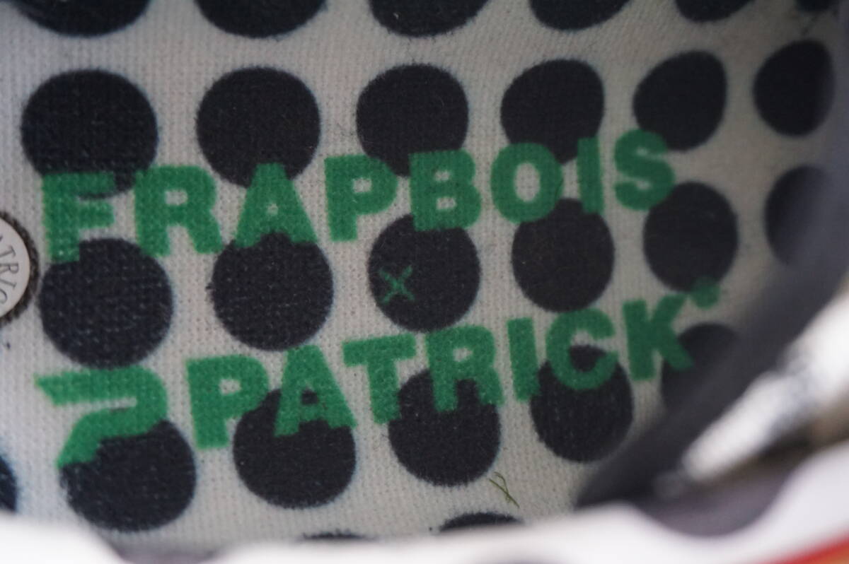 別注FRAPBOIS*42/26.5cm相当*フラボア*スニーカー/靴/シューズ*赤/レッド*PATRICK/パトリック*箱付き*_画像9