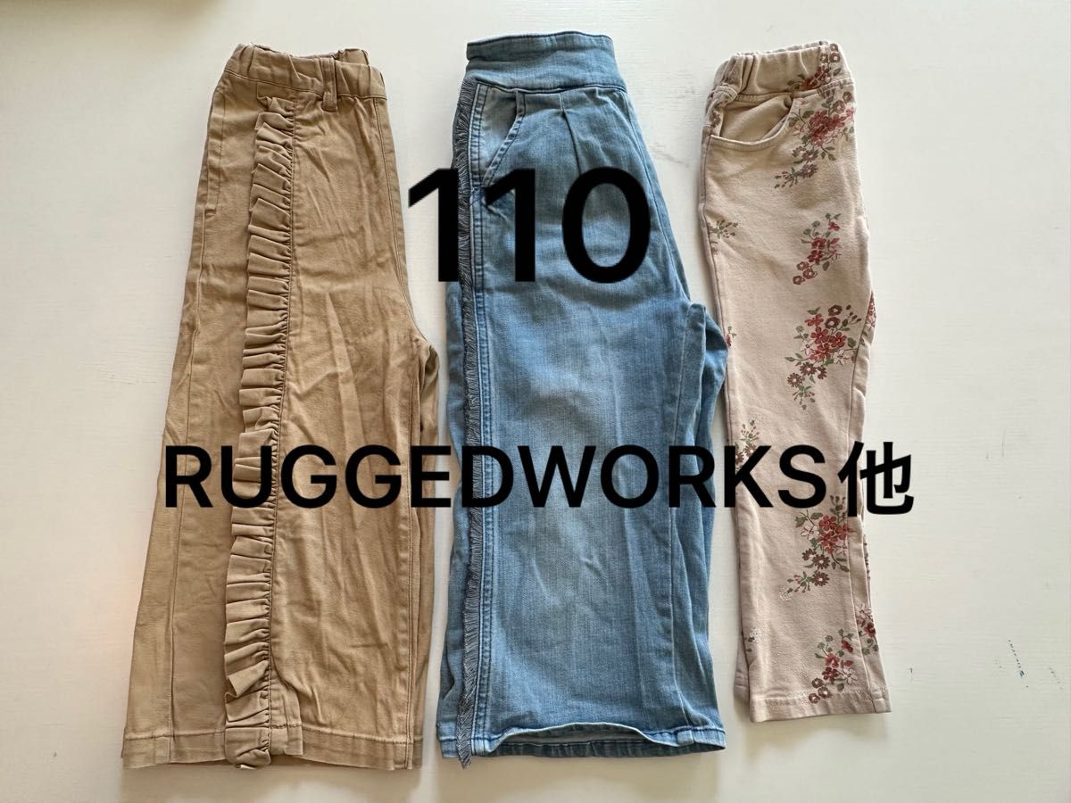 RUGGEDWORKS他　長ズボン　3枚　 パンツ デニム