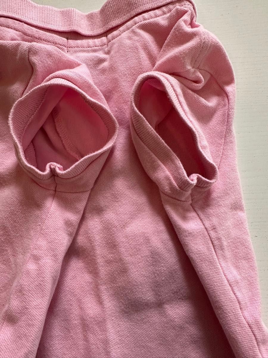 ラフルローレン　POLO RALPH LAUREN ポロ　子供服　サイズ6  110-120相当　ピンク　ポロシャツ　半袖　夏服　