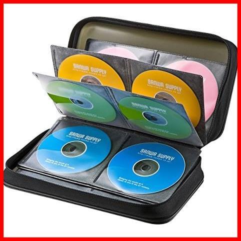 ★96枚収納_CDジャケット収納非対応★ ブラック セミハード BD/DVD/CD Blu-ray対応 96枚収納 メディアケース FCD-WLBD96BK ブラックの画像1