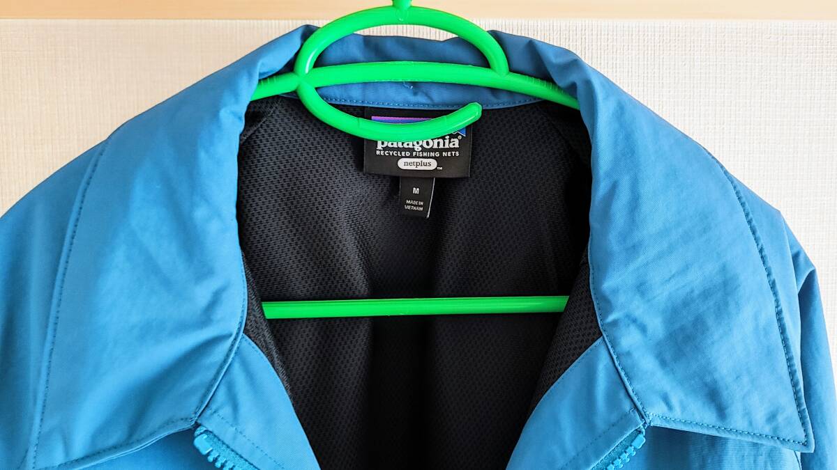 【美品中古】patagonia M's Baggies Jkt 製品番号: 28152 M WAVB / パタゴニア メンズ バギーズジャケット サイズM、色:Wavy Blue (WAVB)の画像2