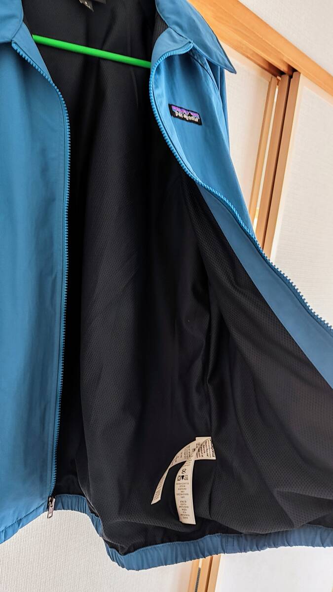 【美品中古】patagonia M's Baggies Jkt 製品番号: 28152 M WAVB / パタゴニア メンズ バギーズジャケット サイズM、色:Wavy Blue (WAVB)の画像8