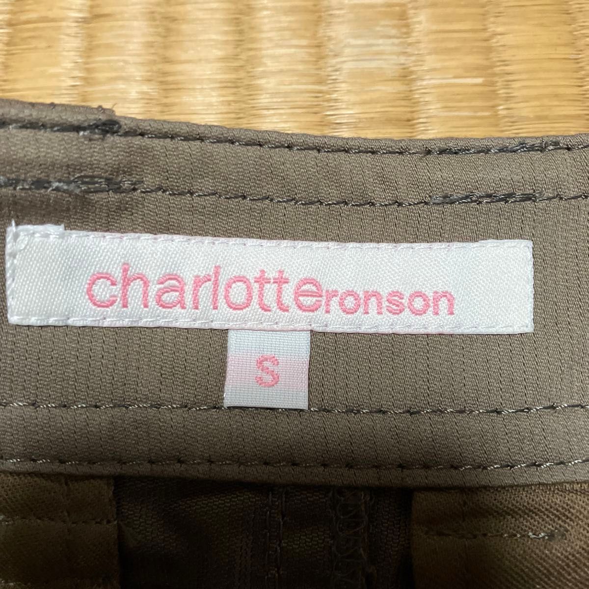 Charlotte ronson  ミニスカート　レディースSサイズ　　　　日本製
