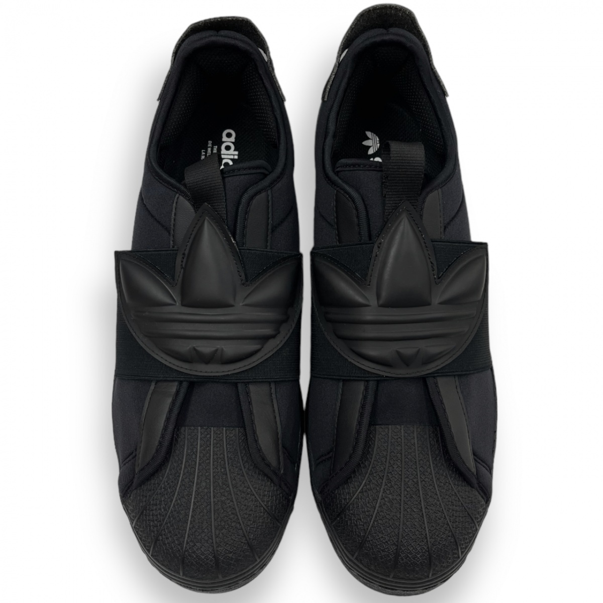 21年製 adidas アディダス SUPER STAR スーパースター SST SLIP ON スリッポン GX3749 レザー ローカット スニーカー 靴 29cm ブラックの画像4