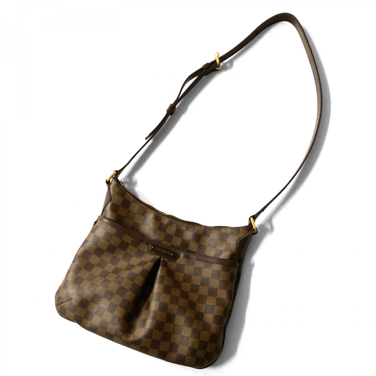 LOUIS VUITTON ルイヴィトン N42251 ダミエ ブルームズベリPM ショルダーバッグ 肩掛け 斜め掛け 鞄 PVC エベヌ_画像2