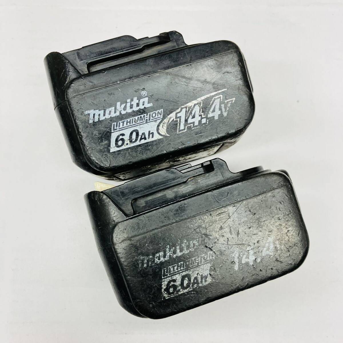 中古品 makita マキタ 14.4vリチウムイオンバッテリー BL1460B 2個セット 純正品 動作確認済み