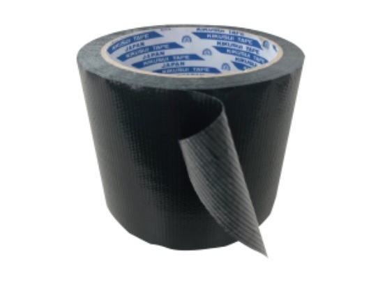 菊水テープ(KIKUSUI) シートまもるテープ 黒 SMT-8020 幅80mmＸ長さ20m 防草シート 農業用シート 継ぎ・固定・補修・補強用テープの画像1