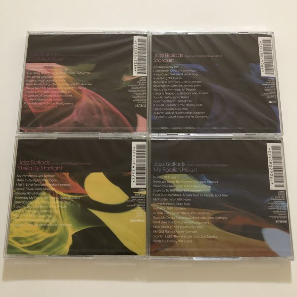 B26817　CD（中古）Jazz Ballads　Music until Midnight　CD-BOX 8枚組(内7枚は未開封)_画像6