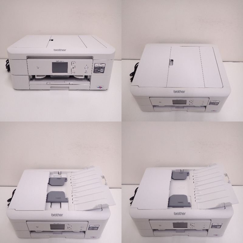 brother ブラザー DCP-J987N インクジェットプリンター ホワイト 印刷機 OA機器 両面プリント 有線LAN EG13581 中古オフィス家電の画像4