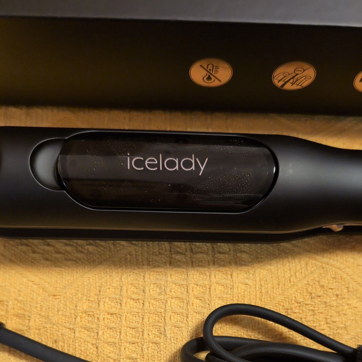 Notime icelady hair care iron アイスレディ ヘアケア アイロン