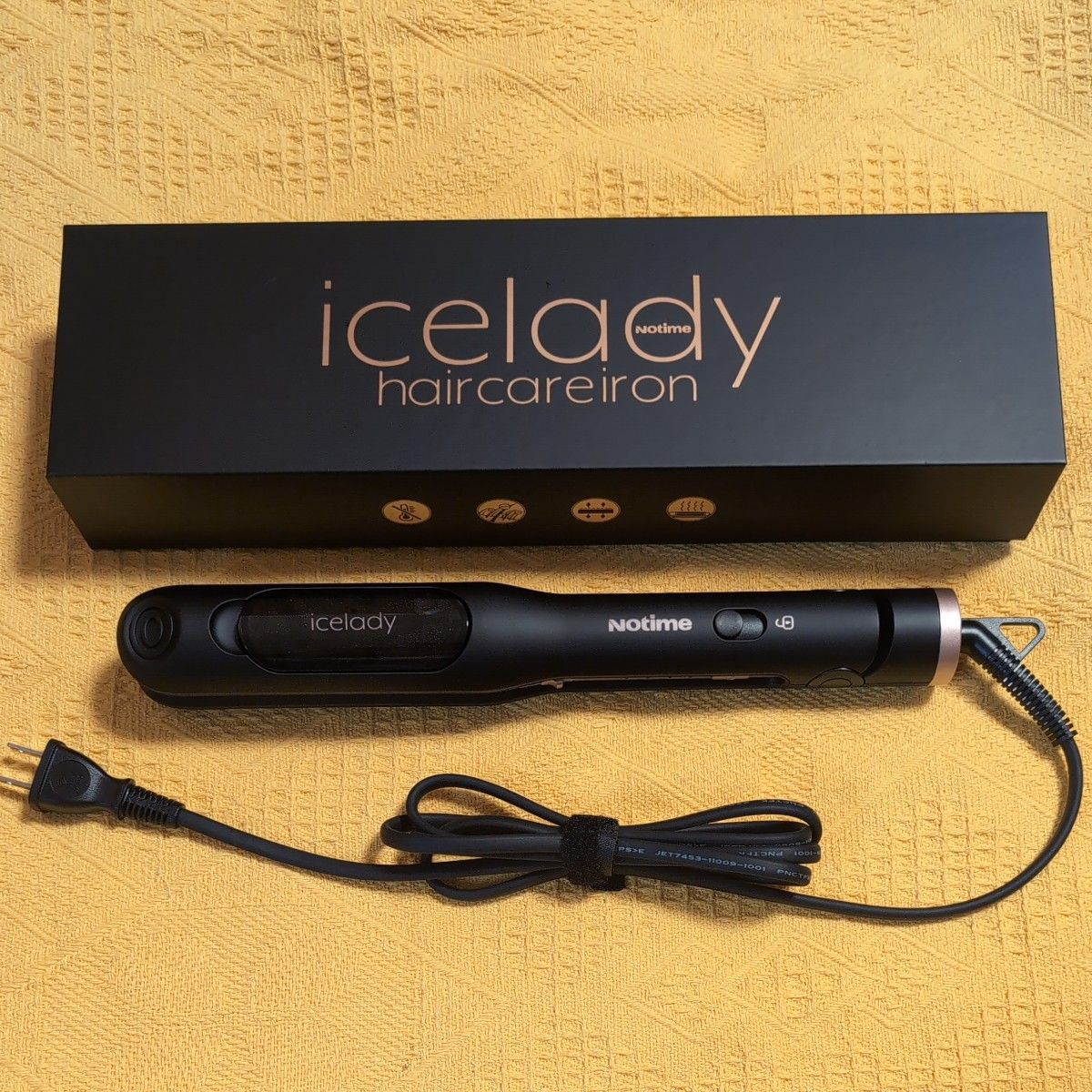 Notime icelady hair care iron アイスレディ ヘアケア アイロン