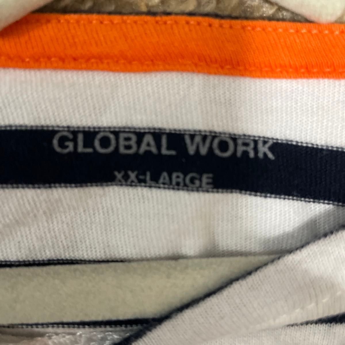 グローバルワーク（GLOBAL WORK）ボーダー七分袖