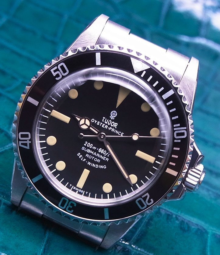 TUDOR ビンテージ 小薔薇サブマリーナ OH済み インナーサークル無し 7016/0 自動巻 歩度抜群！！ 5連ジュビリーブレス付 歩度良好！の画像1