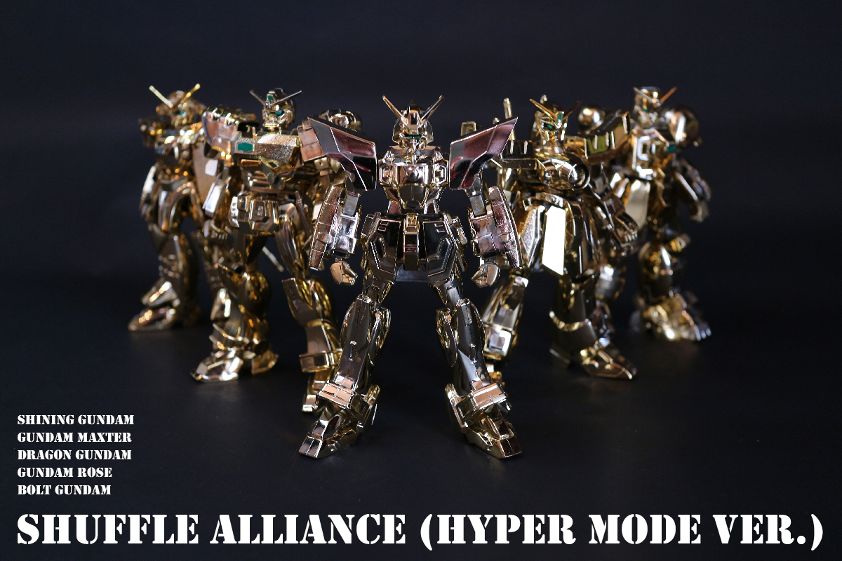 新品未組立 HG ゴッドガンダム他シャッフル同盟5機セット Yahoo!オークション - 1/144 HG Gガンダム シャッフル同盟5機