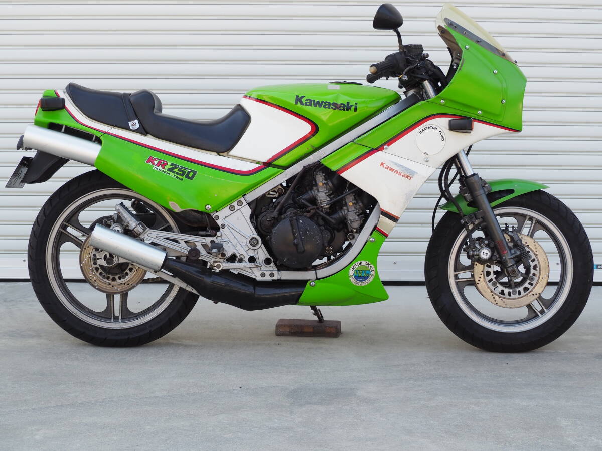 唯一無双の2ストエンジン KAWASAKI KR250の画像3