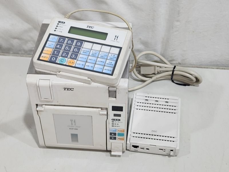 現状品 TEC オーダーシステム周辺機器 KCP-200 KCPKB-200 SRTAP 現状品 TEC オーダーシステム周辺機器 KCP-200 KCPKB-200 SRTAP