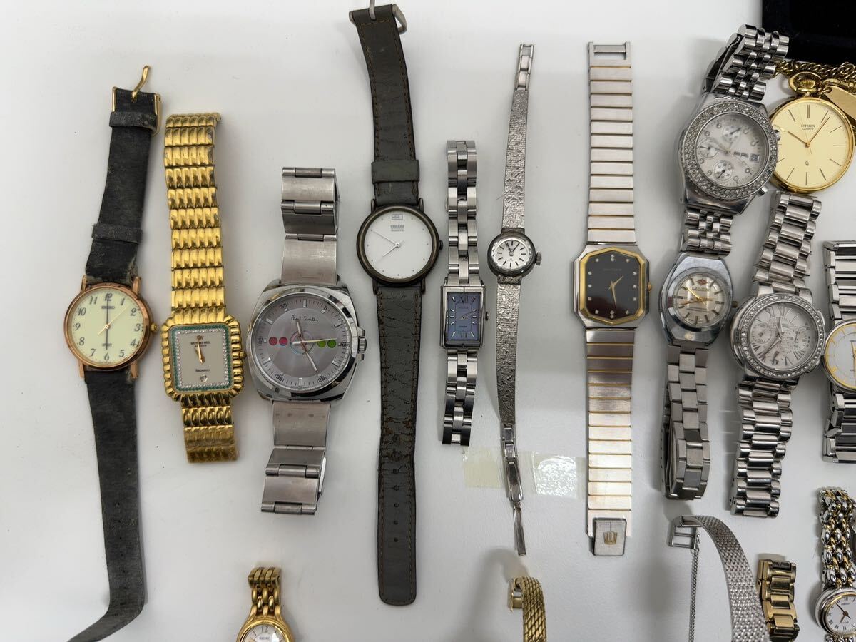 【約1.6kg時計36個まとめ】SEIKO　腕時計　時計　懐中時計　など　セイコー ブランド　ジャンク　コレクション　ヴィンテージ　1円スタート