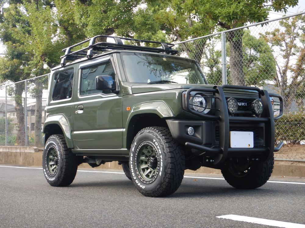 [GI★GEAR(ジーアイ・ギア)販売代理店]フラットスタイル オーバーフェンダー 85mmワイド JIMNY ジムニー JB64専用 2018年～新型_画像5