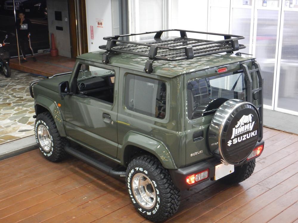 [GI★GEAR(ジーアイ・ギア)販売代理店]フラットスタイル オーバーフェンダー 85mmワイド JIMNY ジムニー JB64専用 2018年～新型_画像7