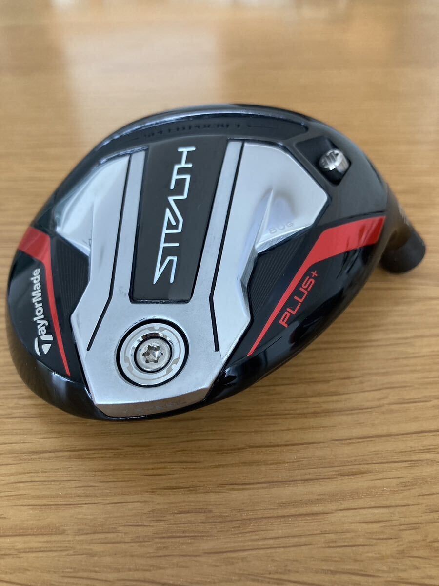 【美品】 テーラーメイド ステルスプラス 5W 19度 ヘッド単品 チタンフェース TaylorMade STEALTH PLUS 2 SIM SIM2 Qi10の画像7