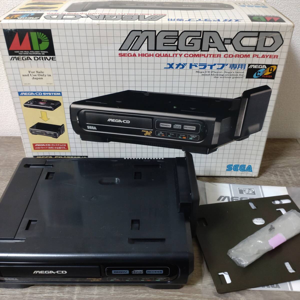 【セット♪】SEGA セガ メガドライブ HAA-2510 メガCD HAA-2910 MEGA DRIVE メガドライブ専用 MEGA-CD ゲーム機 テレビゲームの画像7