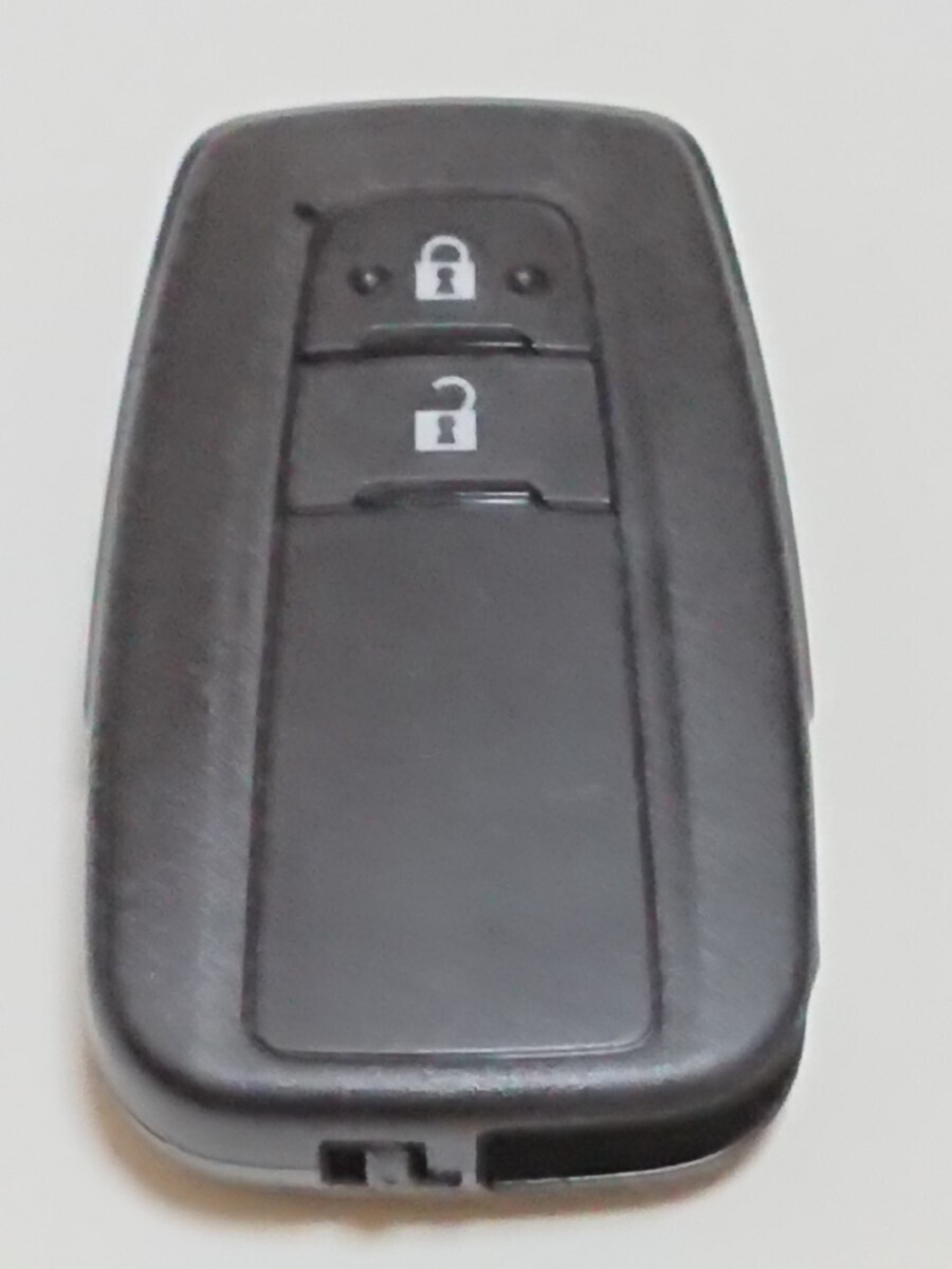 トヨタ スマートキー 2ボタン 50系プリウス007-AD0027 14FAF 通電確認済みの画像1