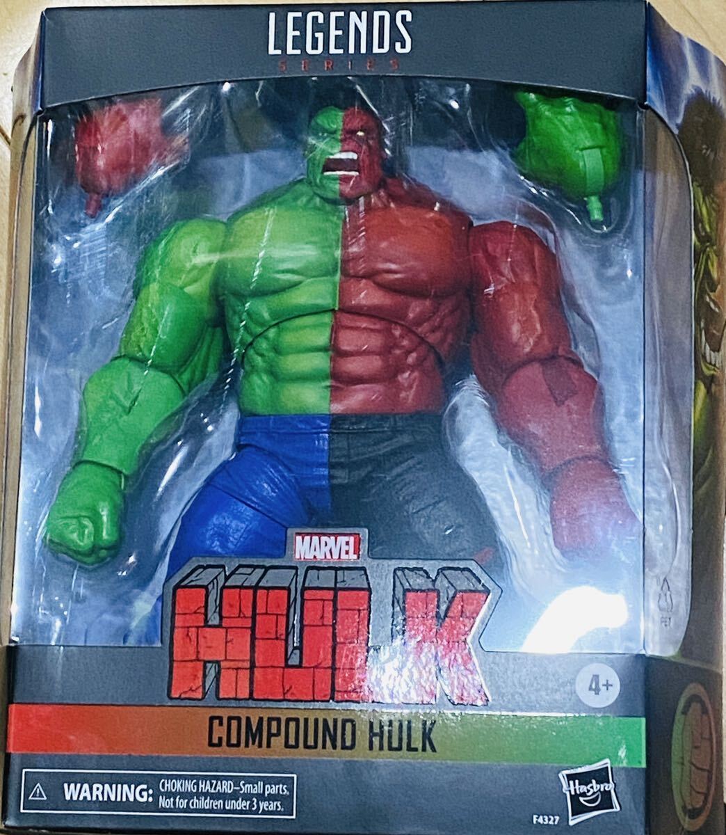 ☆レア マーベルレジェンド コンパウンドハルク COMPOUND HULK marvel regends ハズブロ hasbro アメトイ アクションフィギュア 限定の画像1