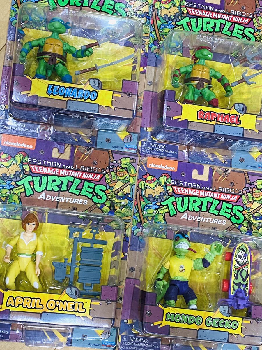 ☆レア タートルズ レオナルド ラファエロ モンドゲッコー フィギュア アメトイ TMNT ケビンイーストマン アメコミ プレイメイツ playmatesの画像2