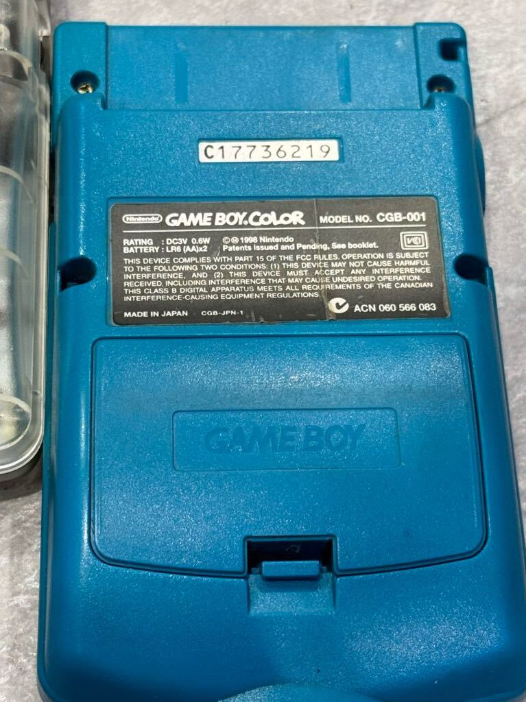 nintendo Game Boy цвет состояние хороший 2 шт. Nintendo Nintendo soft 14шт.@ много редкий трудно найти редкость текущее состояние товар игра машина retro скучающий 