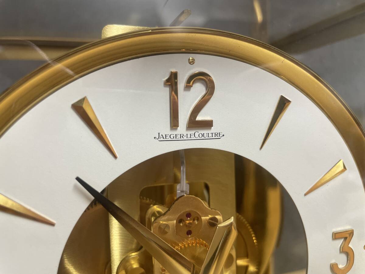 JAEGER-LECOULTRE ATMOS ジャガー・ルクルト アトモス空気時計 置時計 ゴールドの画像2