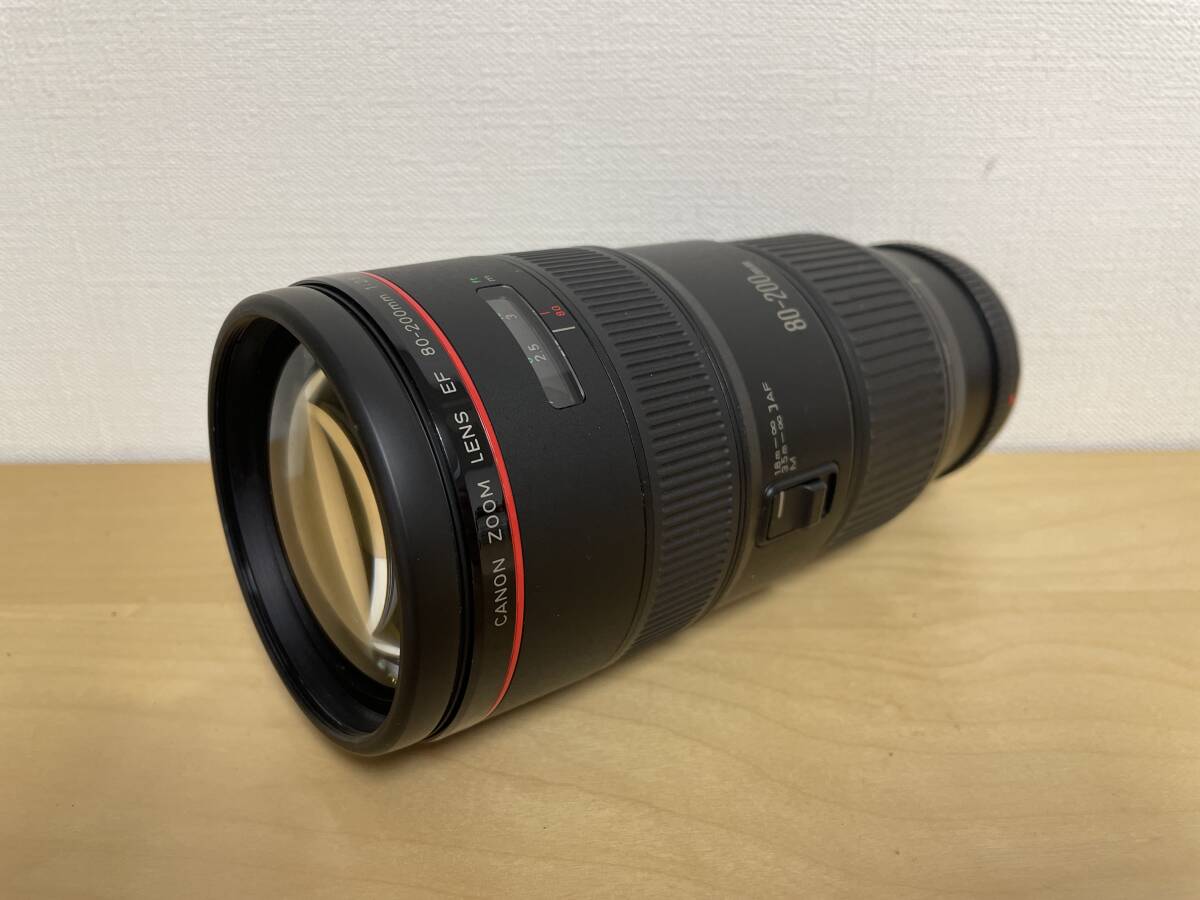 CANON ZOOM LENS EF 80-200mm F2.8 L ES-79 72mm UV ズームカメラの画像1