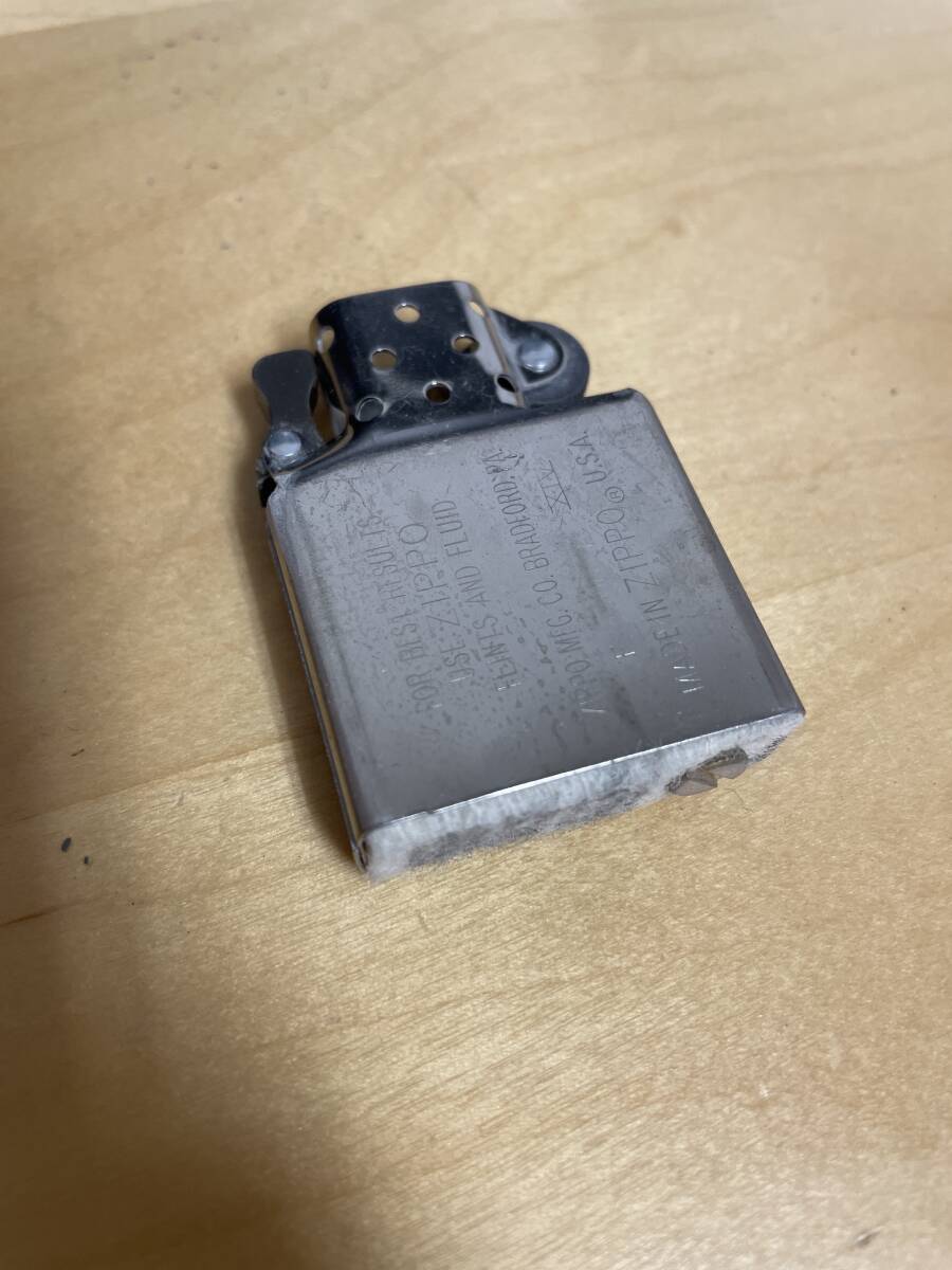 Zippo ジッポー　ライター　シルバーカラー　made in USA G XIV_画像8