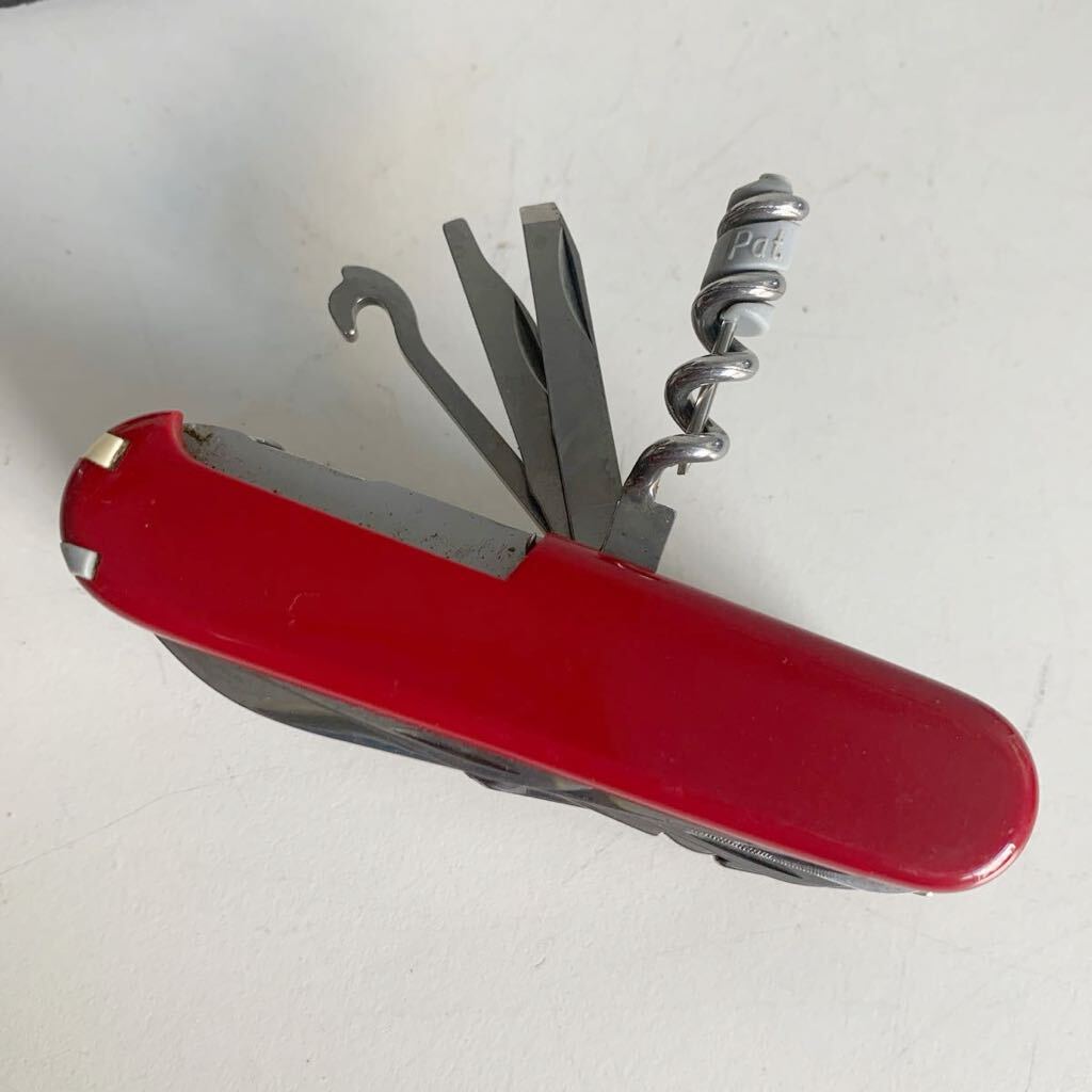 VICTORINOX ビクトリノックス マルチツール アーミーナイフ SWISS スイス キャンプ アウトドア ケース付きの画像5