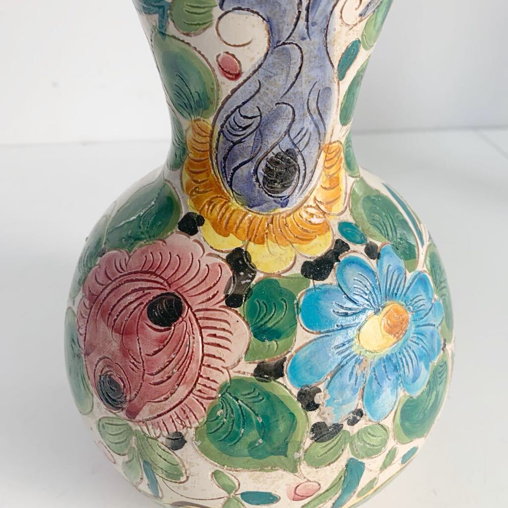 Yahoo!オークション - DIPINTO A MANO イタリア 陶器 花器 花瓶 Yahoo!オークション - DIPINTO A MANO イタリア 陶器 花器 花瓶