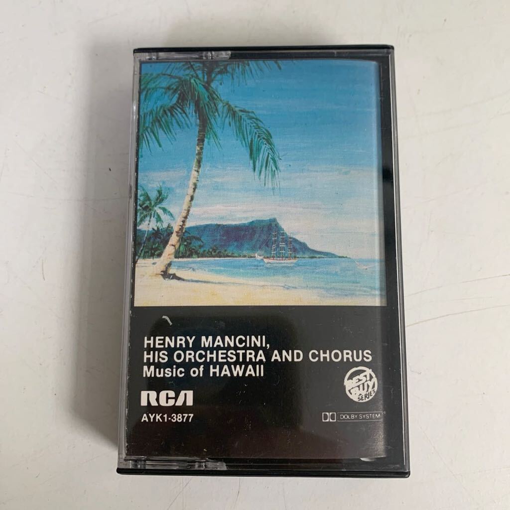 HENRY MANCINI ヘンリーマンシーニ Music of HAWAII カセットテープ ハワイ 現状品_画像1