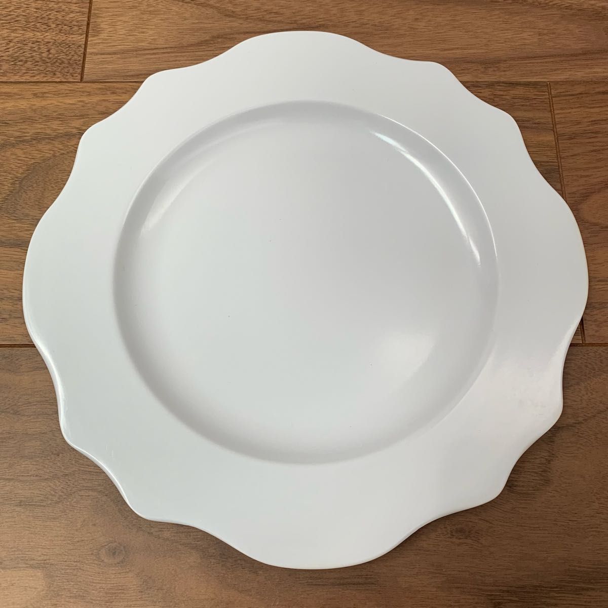 guzzini グッチーニ　プレート　メラミン　白　丸皿　平皿　大皿　イタリア