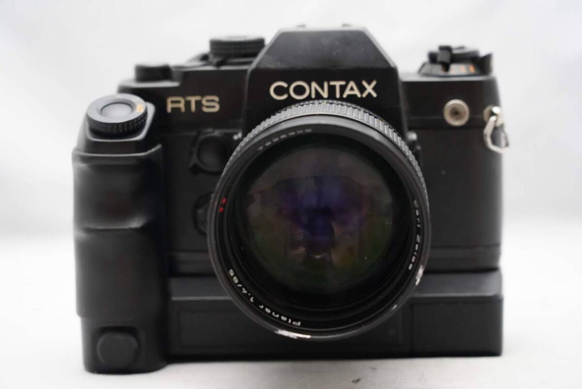 ☆通電OK・実用品☆ コンタックス RTS Ⅱ ボディ プラナー 85㎜ F=1:1.4 MM(J)　CONTAX RTS Ⅱ Body Planar 85 1.4 MM(J) お見逃しなく_画像3