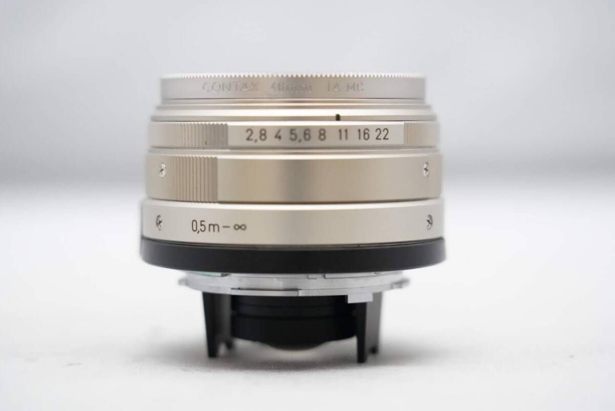 ☆実用品☆ コンタックス ビオゴン 28㎜ F=1:2.8 T CONTAX Biogon 28 2.8 T Gマウントレンズ １A MC フィルター付き お見逃しなくの画像2