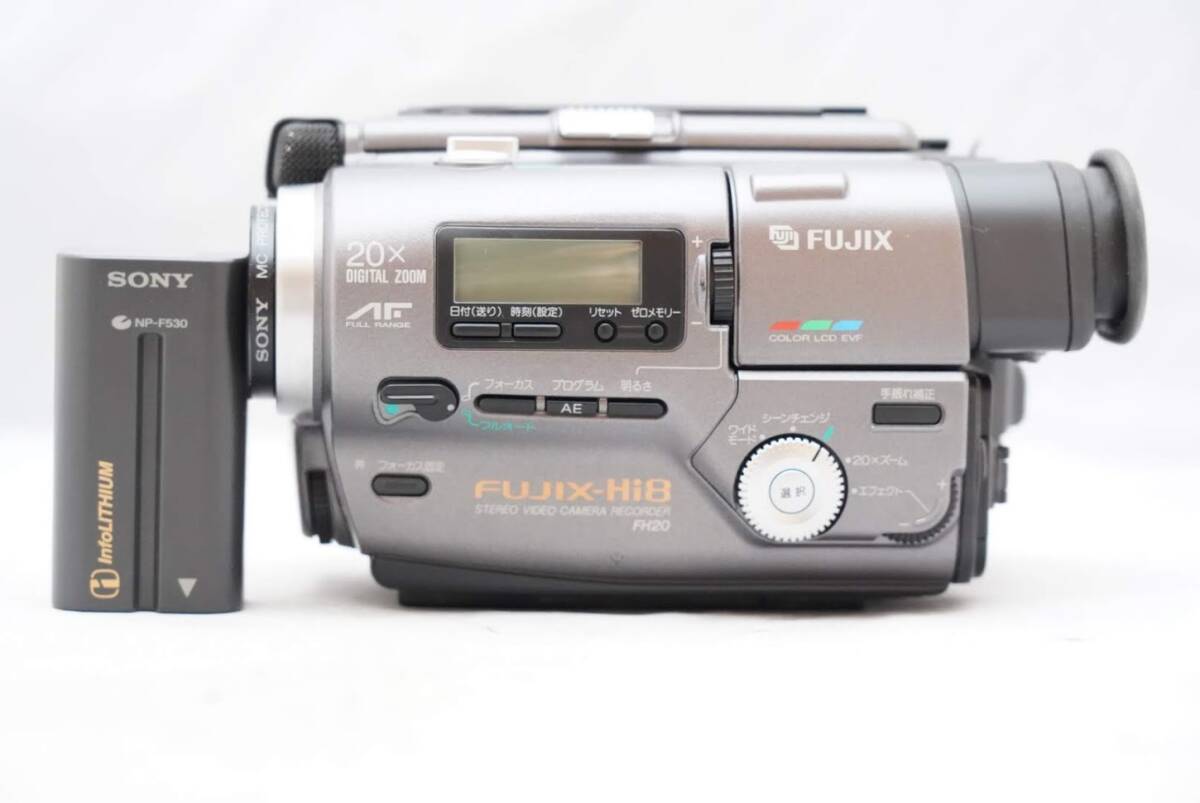 * зарядное устройство для аккумулятора отсутствует * Fuji Fuji ksHi-8 FH-20 5.9-47.2.F=1:1.4 FUJI FUJIX Hi-8 FH-20 5.9-47.2 1.4 не пропустите 