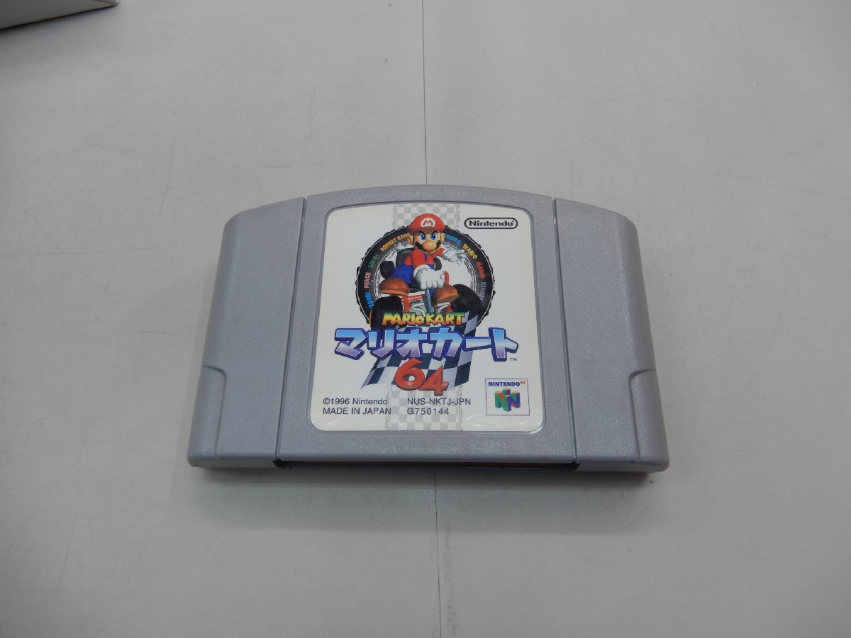 N64　マリオカート64　MARIO KART　※説明書欠品　操作表付　ニンテンドー64ソフト_画像5